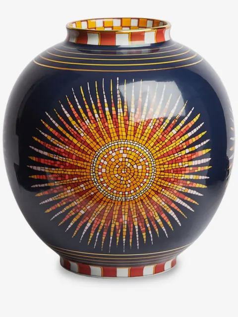 La DoubleJ Bubble Sunrays vase (23cm x 21,5cm)