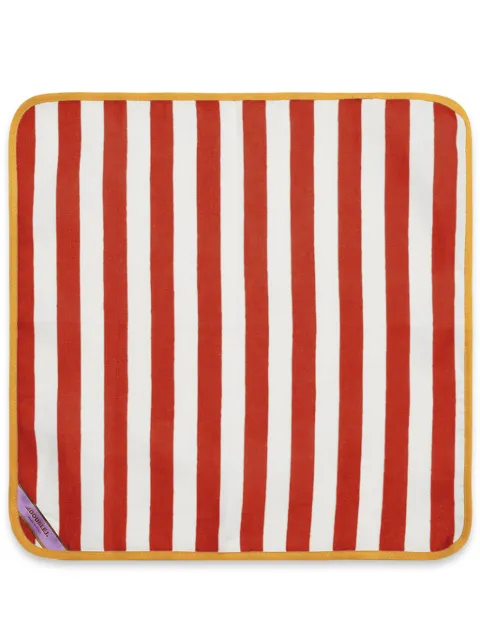 La DoubleJ colour-block striped napkins (set of two)