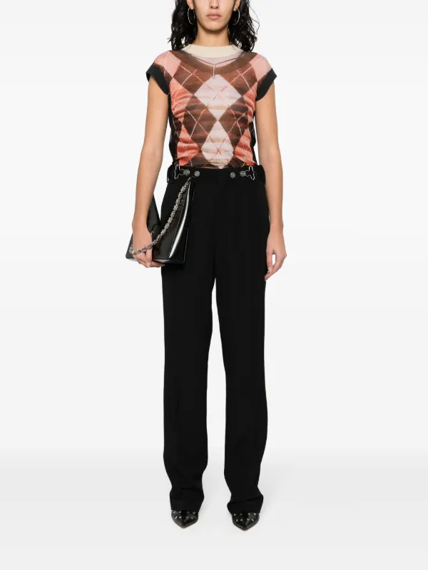 Jean Paul Gaultier センタープレス テーパードパンツ Jean Paul Gaultier センタープレス テーパードパンツ