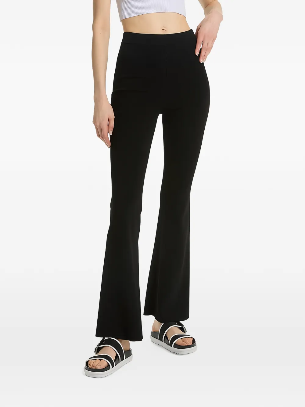 Michael Kors Empire satijnen blouse met logoprint Roze