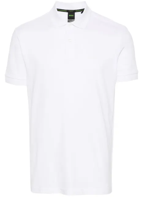 BOSS polo à logo imprimé