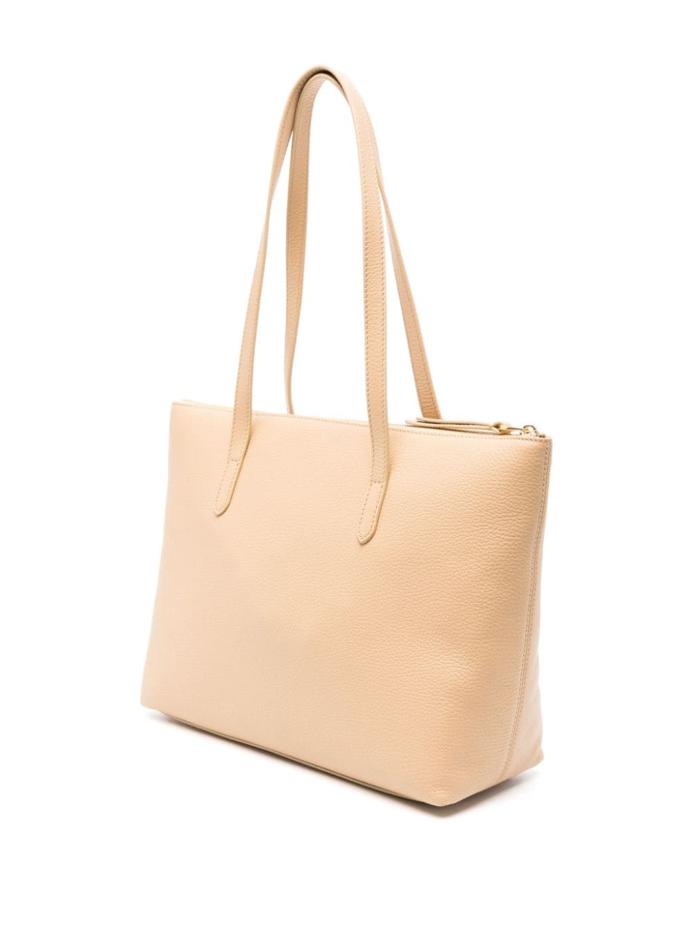 Shop Coccinelle Medium Gleen Tote Bag In Nude