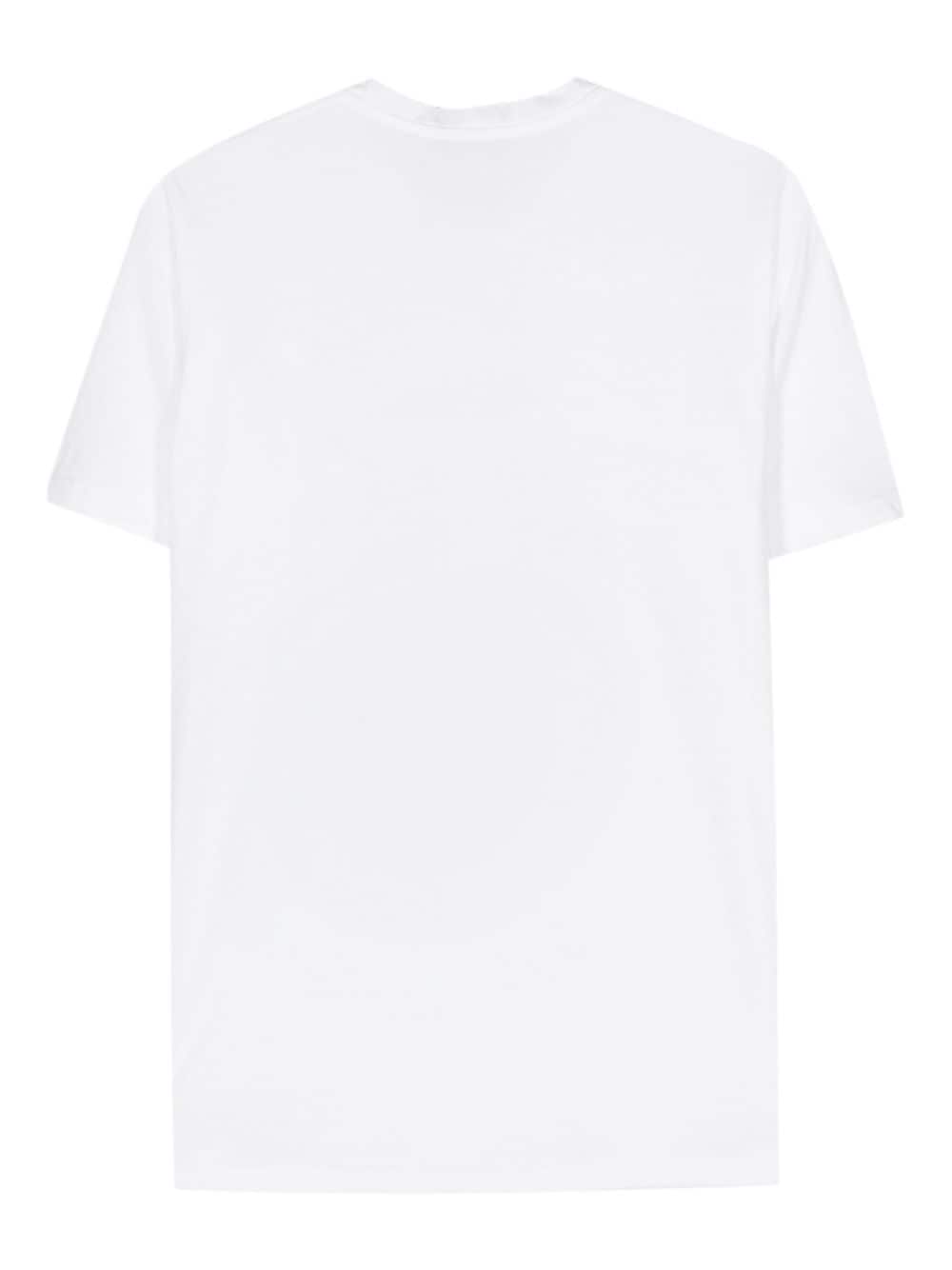 Shop Cenere Gb Short-sleeve Cotton T-shirt In White
