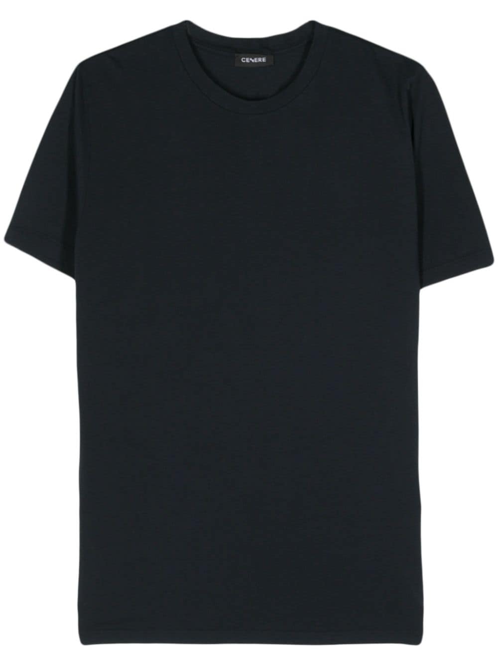 Cenere GB short-sleeve cotton T-shirt - Blau