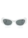 Dolce & Gabbana Eyewear DNA Logo cat-eye sunglasses - White