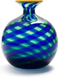 La DoubleJ Ciccio two-tone vase (11,5cm x 10cm) - Blue