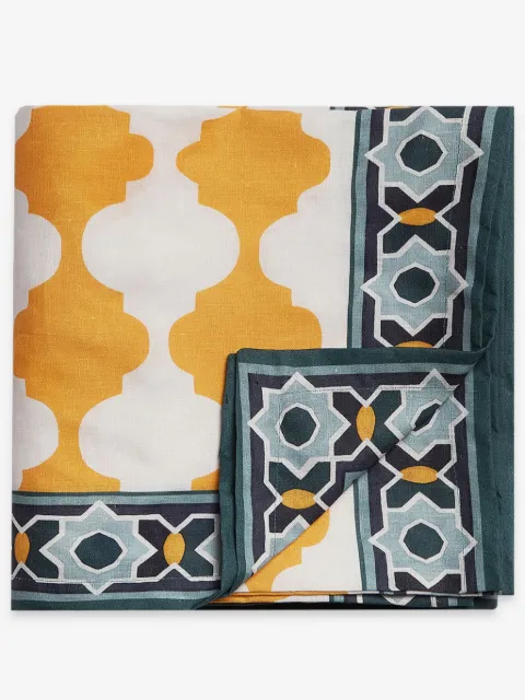 La DoubleJ Plaza linen tablecloth (180cm x 350cm)