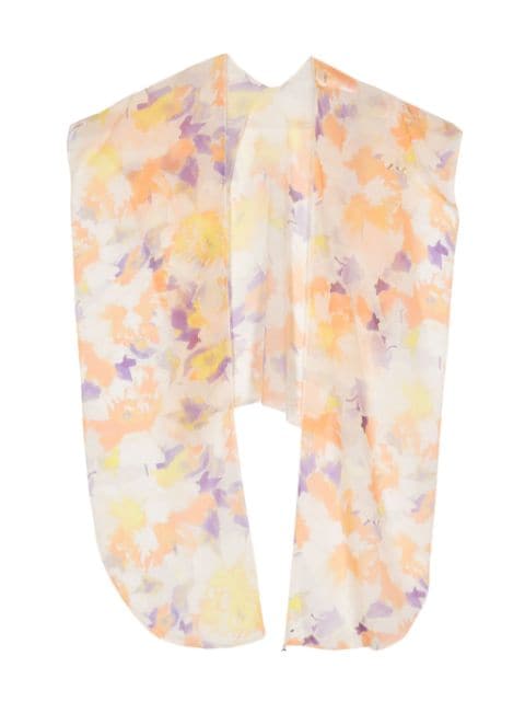 Patrizia Pepe floral-print scarf