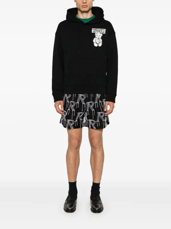 Moschino テディベア パーカー | ブラック | FARFETCH JP