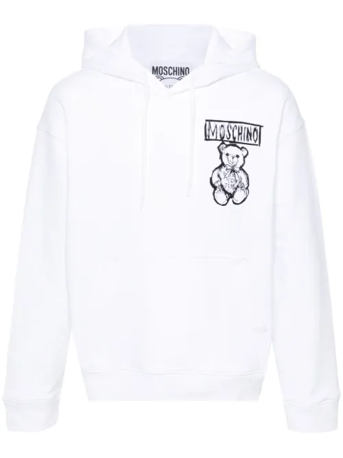 Hoodie à motif ourson - Moschino - Modalova