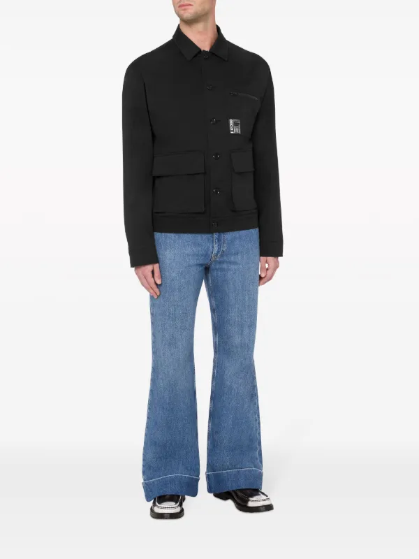 Moschino シャツジャケット | ブラック | FARFETCH JP