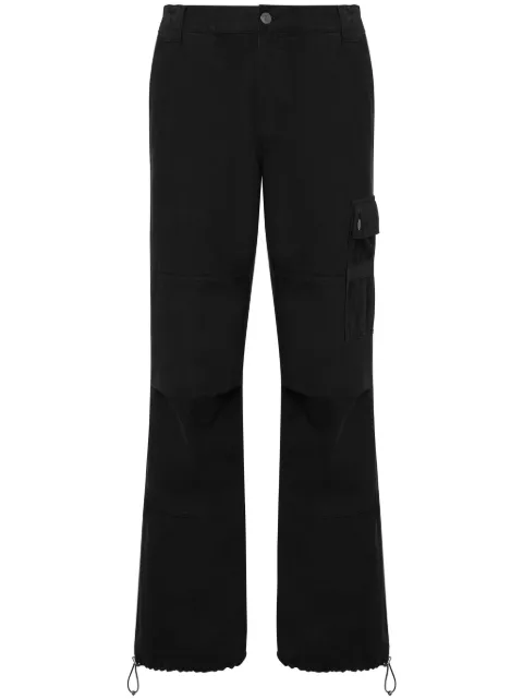 Moschino mid-rise cargo trousers