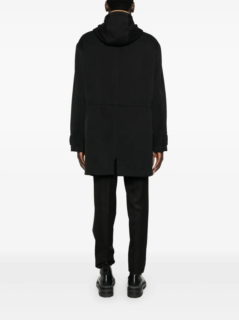 Moschino Jas met capuchon Zwart