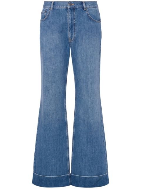 Moschino mid-rise bootcut jeans