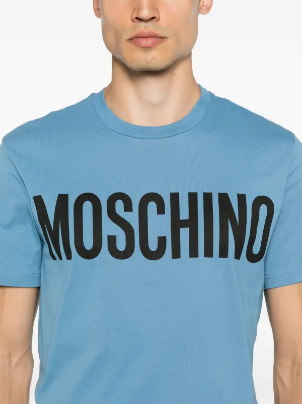 Moschino Women's Blue Fresh Print T-shirt Size S outlet