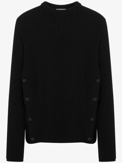 Moschino ribbed-knit virgin-wool jumper