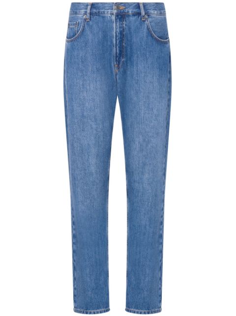 Moschino mid-rise straight jeans