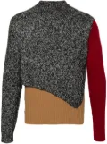 Moschino layered-design jumper - Black
