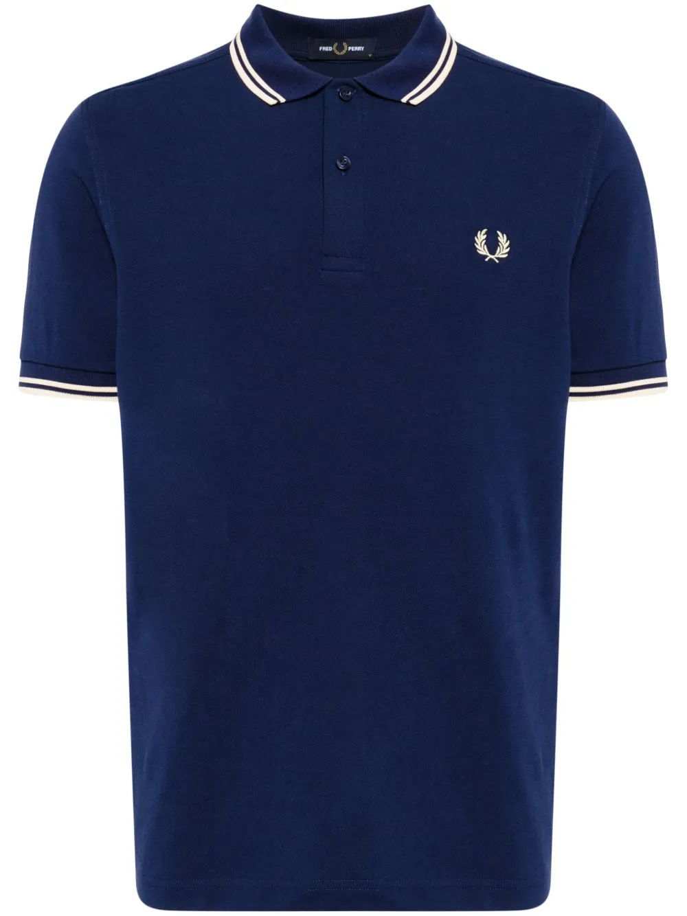 Fred Perry 트윈 팁 폴로 셔츠 | Image 1