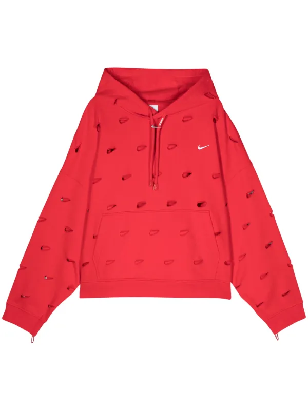 Nike x Jacquemus Swoosh Hoodie Red FARFETCH CA