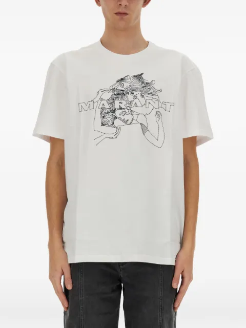 MARANT t-shirt med grafiskt tryck