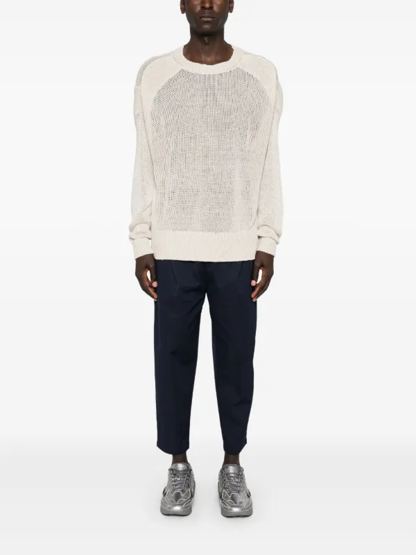 White Mountaineering オープンニット セーター | ニュートラル