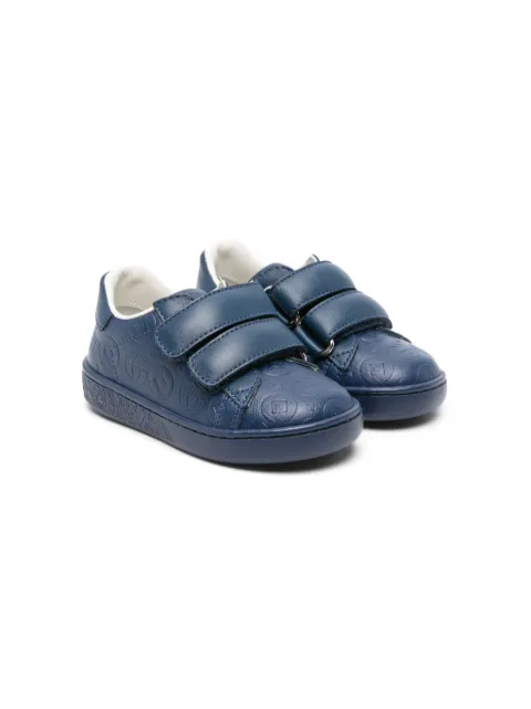 Gucci Kids Double G leather sneakers