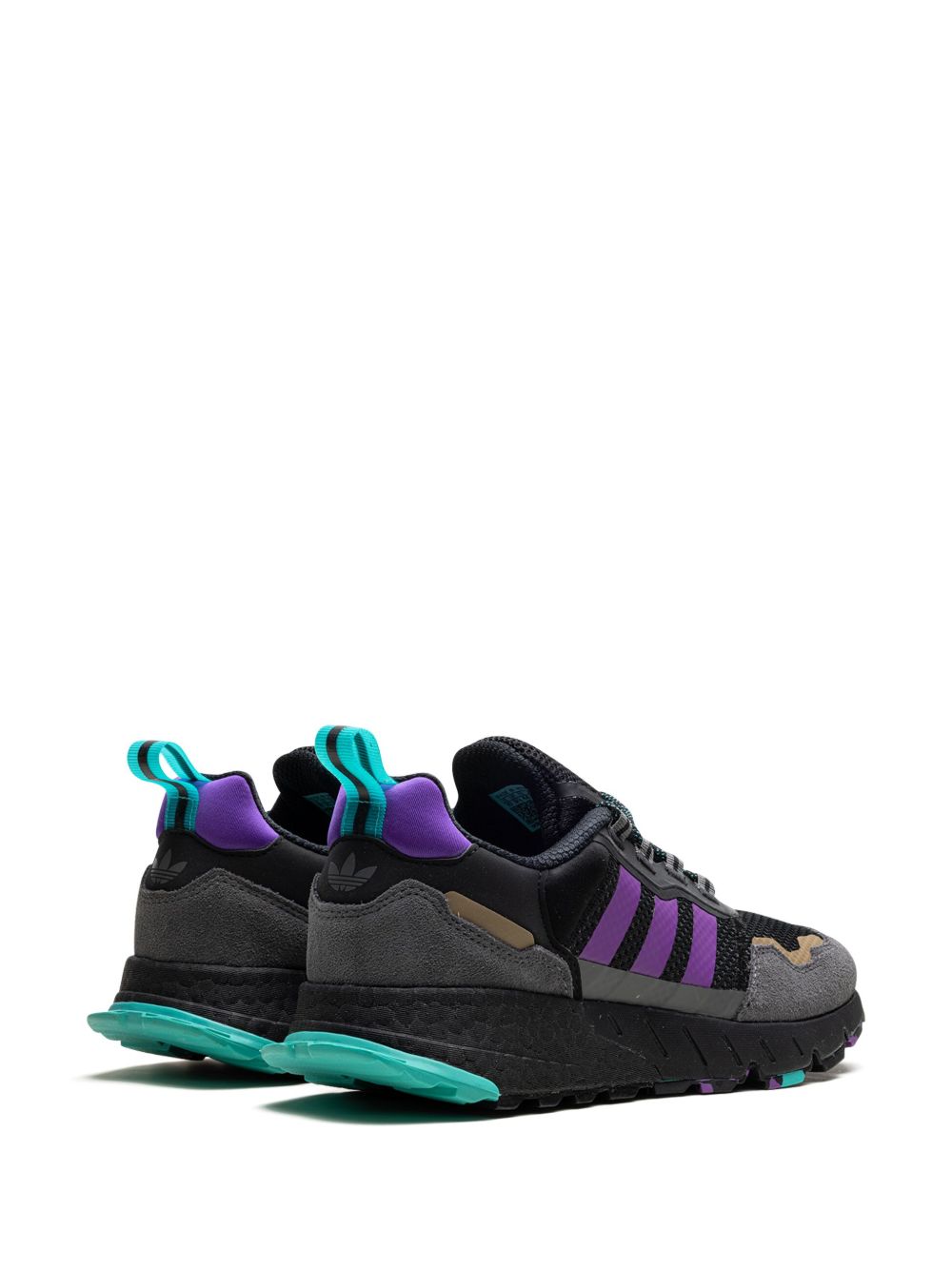 hype adidas ZX 1K Boost "Seasonality - Black Purple" sneakers 