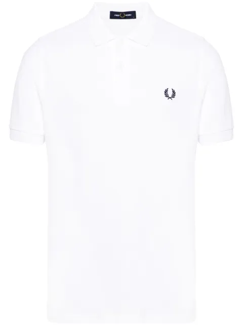 Fred Perry logo-embroidered piqué polo shirt