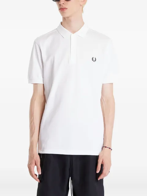 Fred Perry playera tipo polo de piqué con logo bordado