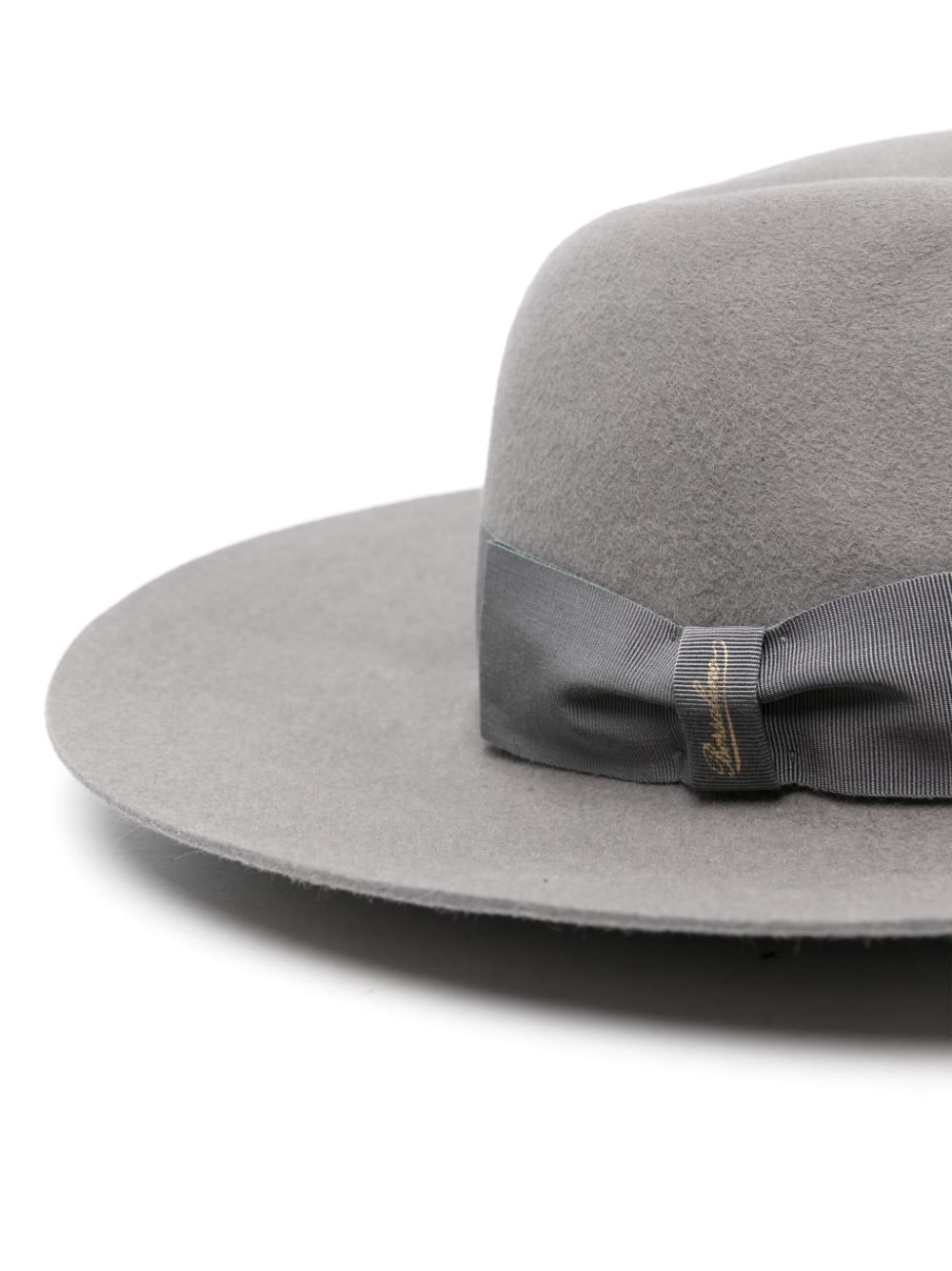 Shop Borsalino Sophie Felted Hat In Grey