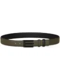 ETRO reversible leather belt - Green