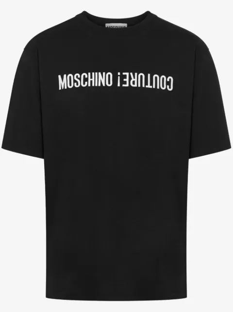 Moschino logo-print cotton T-shirt