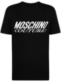 Moschino logo-print T-shirt - Black