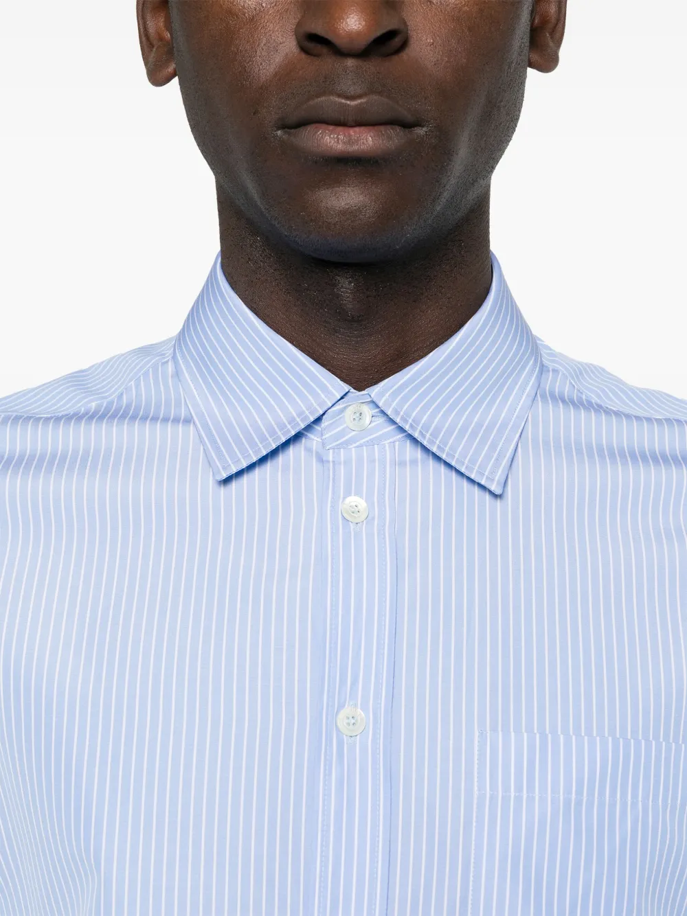 Moschino Gestreept overhemd Blauw