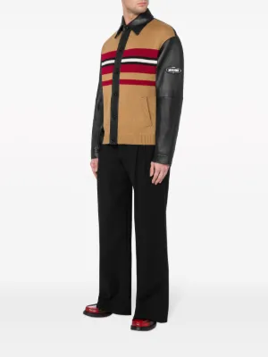 Moschino（モスキーノ）メンズ レザージャケット - FARFETCH