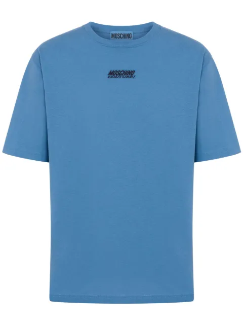 Moschino playera con logo bordado