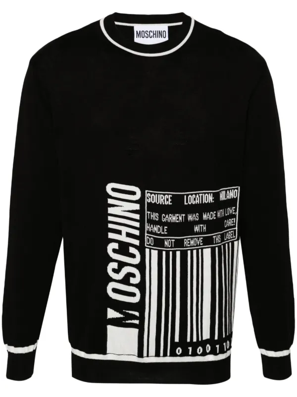 LOVE MOSCHINO orders Graphic Label Long Sleeve Tee