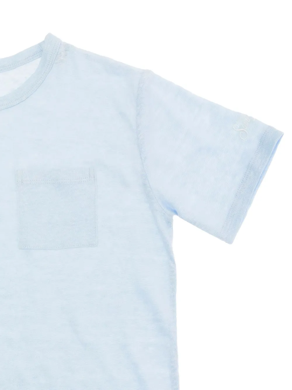MC2 Saint Barth Kids Alex T-shirt Blauw
