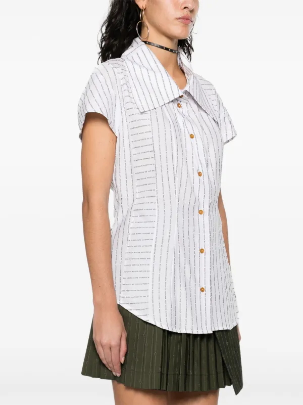 Vivienne Westwood Twisted Bagatelle シャツ | ホワイト | FARFETCH JP 