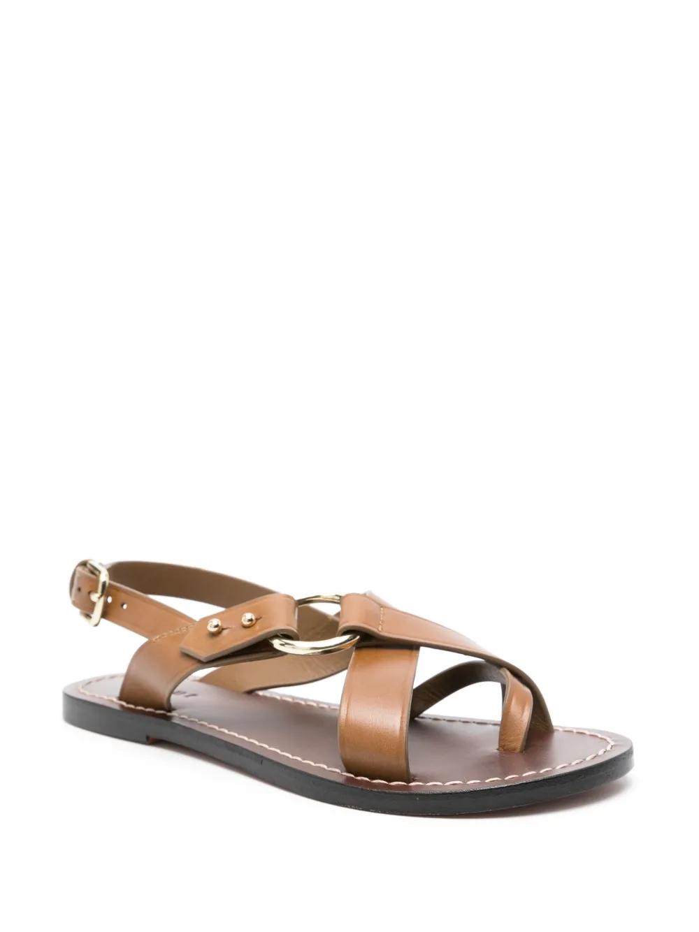 Soeur Florence sandalen Bruin