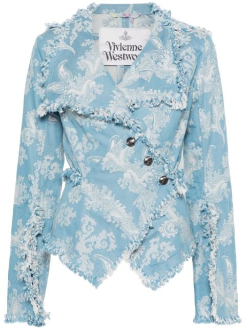 Vivienne Westwood Worth More fringed jacket
