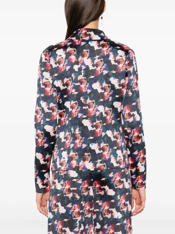 Henrik Vibskov Silhouette Plisse Shirt, Beige Shadow Wing