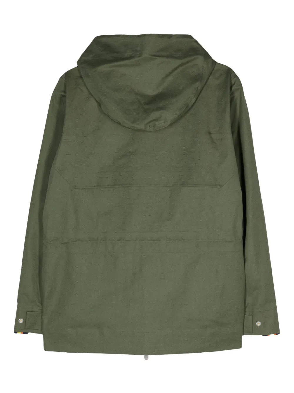 K-Way Erhal canvas jack met capuchon Groen