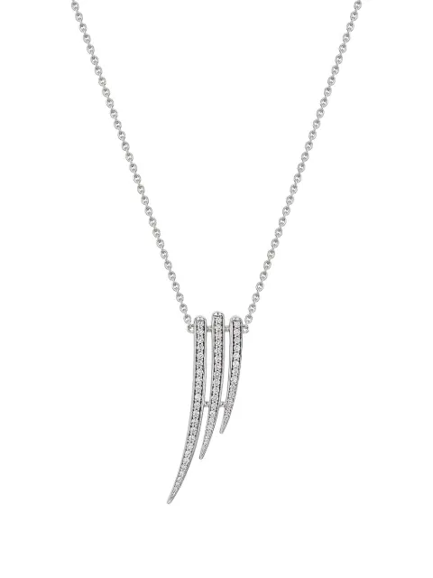 Shaun Leane 18K white gold and palladium Armis diamond necklace