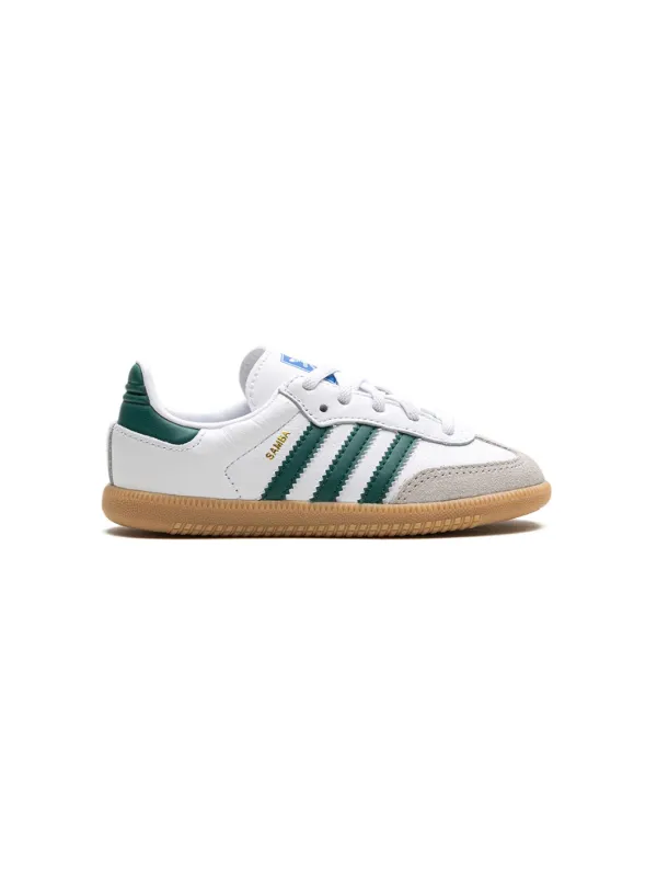 adidas gazelle silver green womens adidas Samba OG 'Cloud White Core Black Gum' Toddler Shoes 5 main image 1