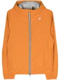 K-Way Stretch Dot lightweight hooded jacket - Orange