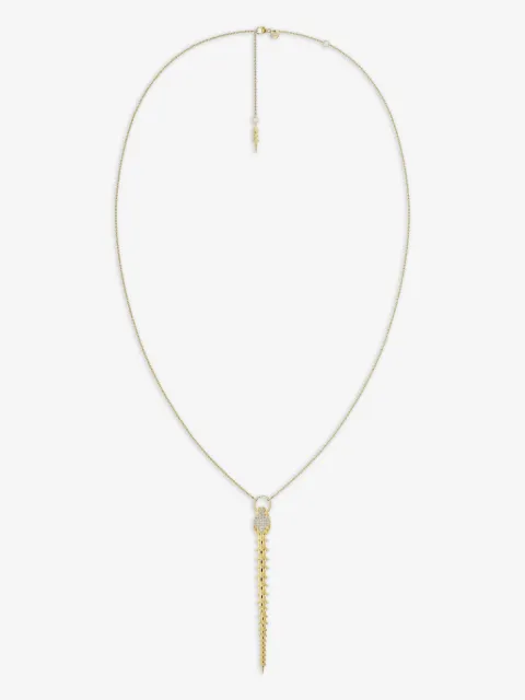 Shaun Leane collier Serpent's Trace en or 18ct et argent sterling serti de diamant