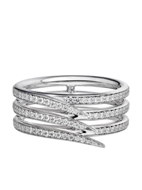 Shaun Leane anillo Armis en oro blanco de 18kt y paladio con diamante
