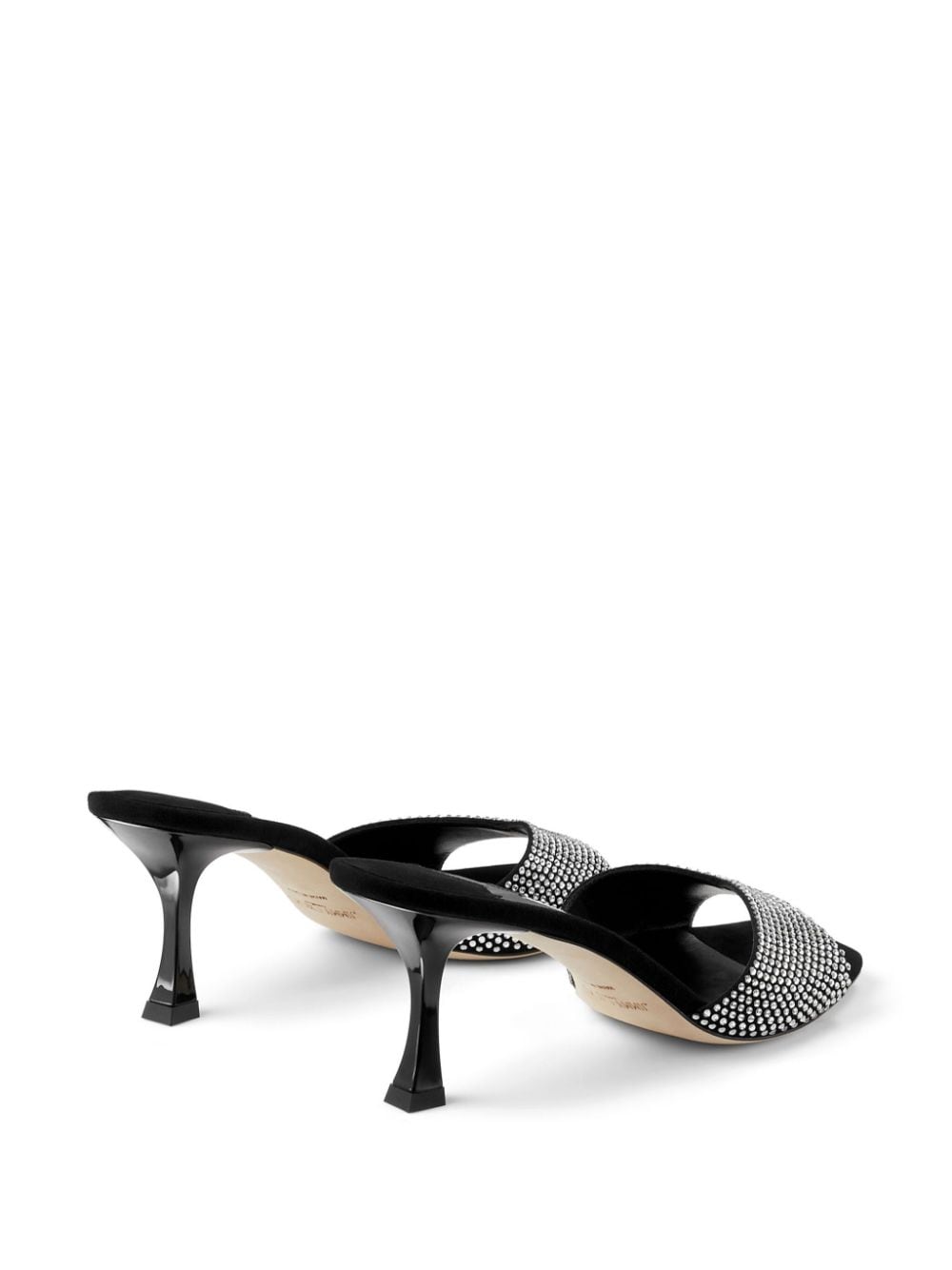 Shop Jimmy Choo 70mm Skye Mules In Black